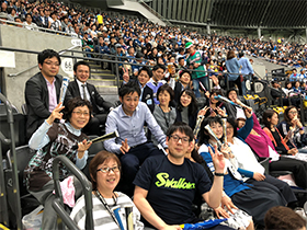 日本ハムファイターズプロ野球観戦